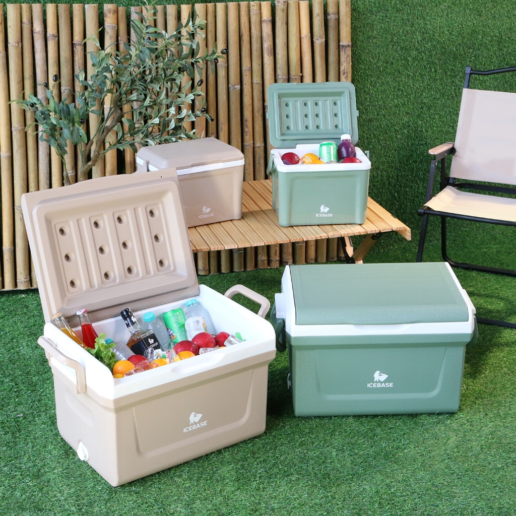 กระติกเก็บความเย็น ICEBASE กระติกน้ำแข็ง ขนาด 35 ลิตร PU FOAM เก็บความเย็นได้นาน 24-36 ชม. รุ่น CLX-603 - รูปที่ 3