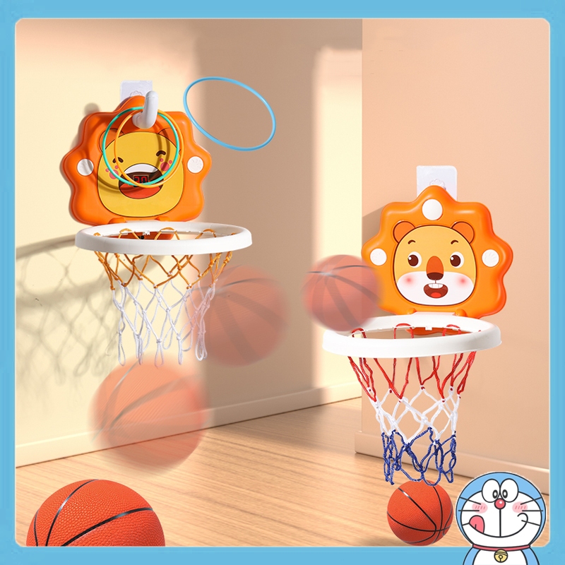 ห่วงบาส basketball hoop แป้นบาสเด็ก โยนแหวนได้ มีเสียง มีคะแนน ห่วงบาสเกตบอลเด็ก เสริมพัฒนาการ