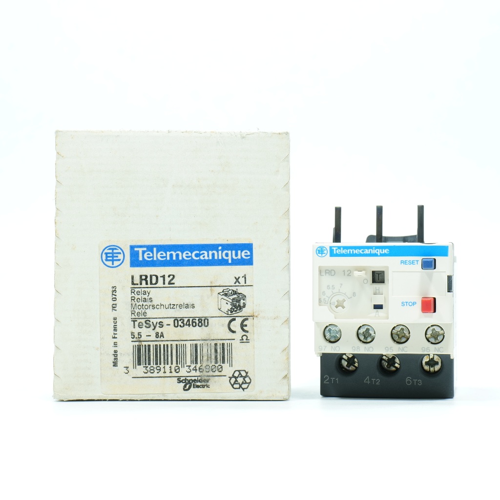Schneider Electric LRD12 OVERLOAD RELAY LRD12 Schneider LRD12 OVERLOAD
