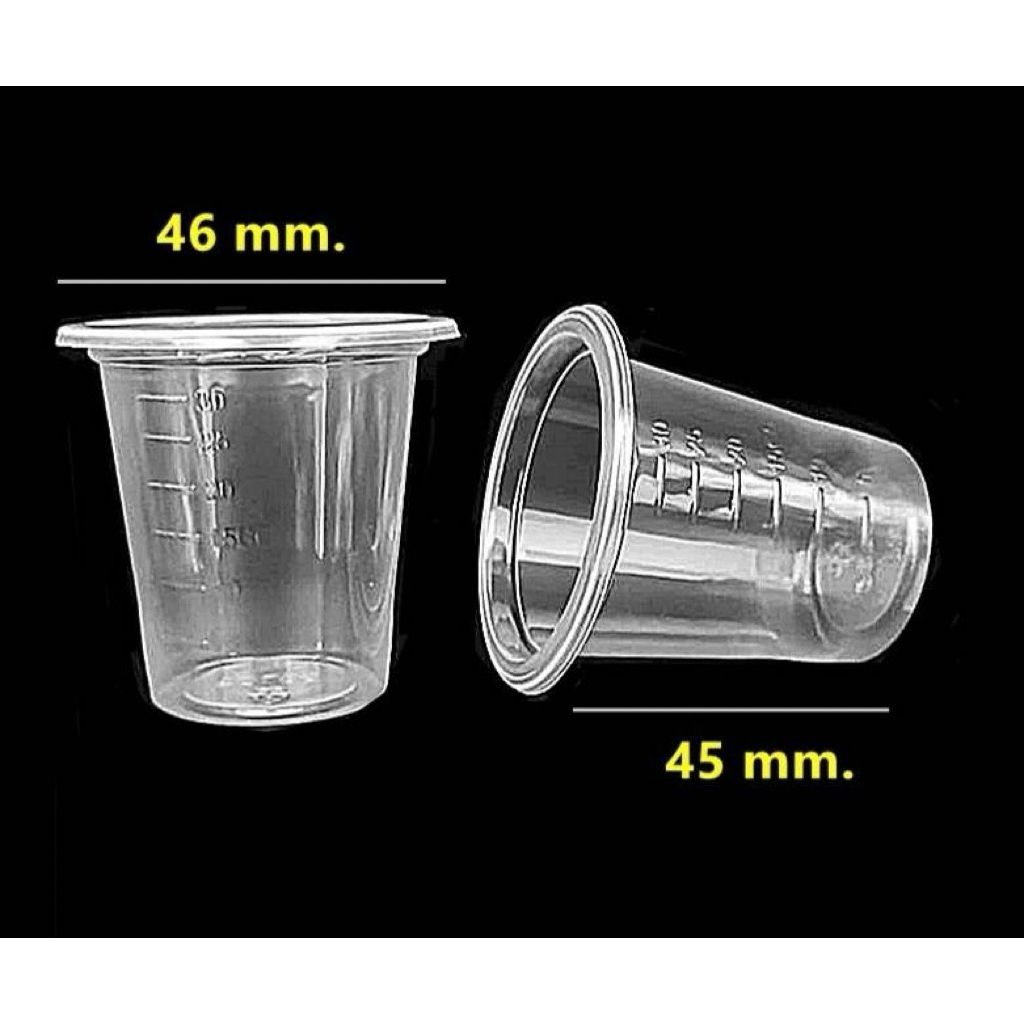 แก้วชิม ถ้วยชิม1ออนซ์ (30 cc)**สั้งครั้งละ 1ลัง**ขายแยกถ้วยและฝา *ยกลัง