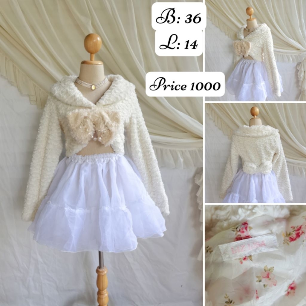 coquette​ coat​ lizlisa​ brand