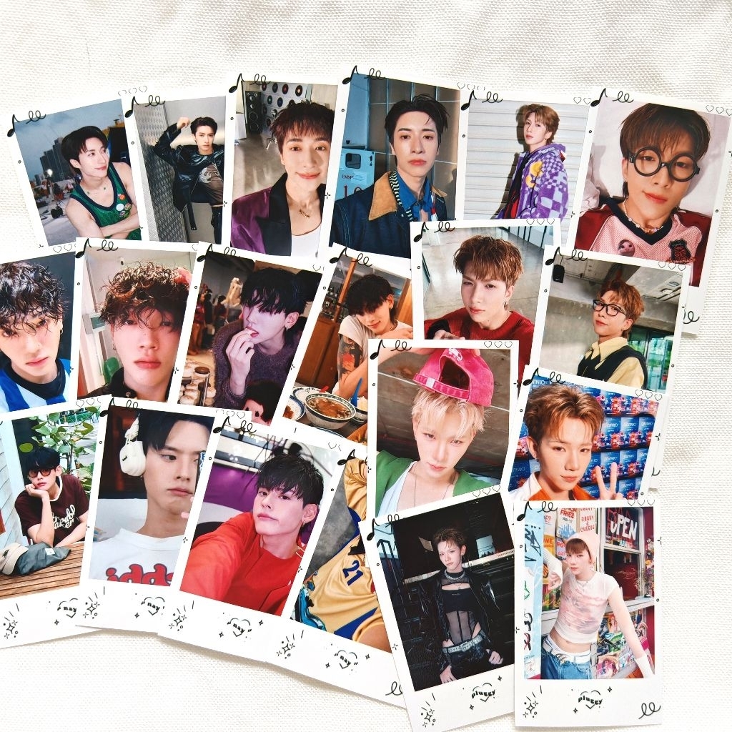 PERSES - เซตรูป 2x3 นิ้ว 4 ใบ กรอบหัวใจ เพอร์เซส