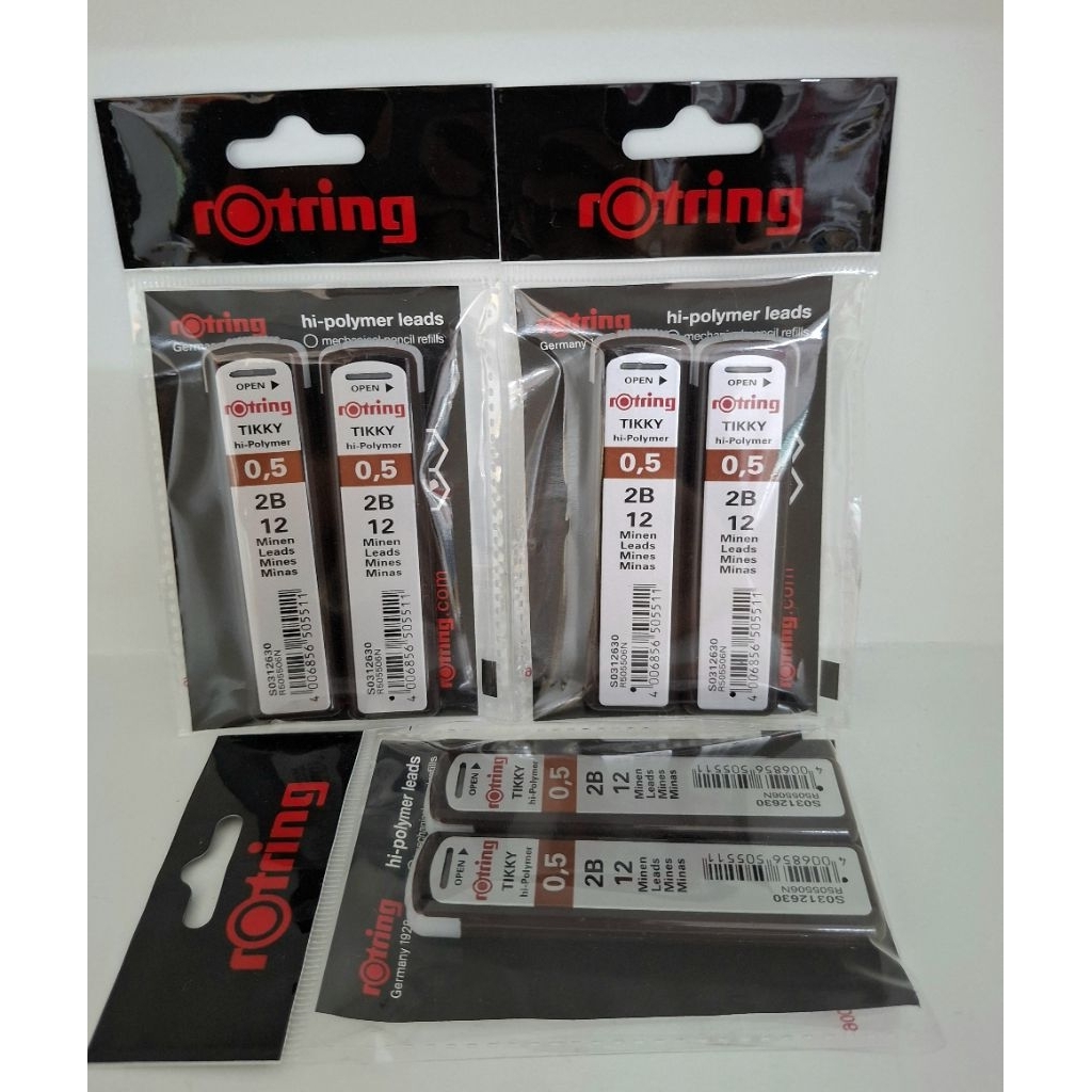 ไส้ดินสอ Rotring ขนาด 0.5 (2B) แพค 2 ชิ้น