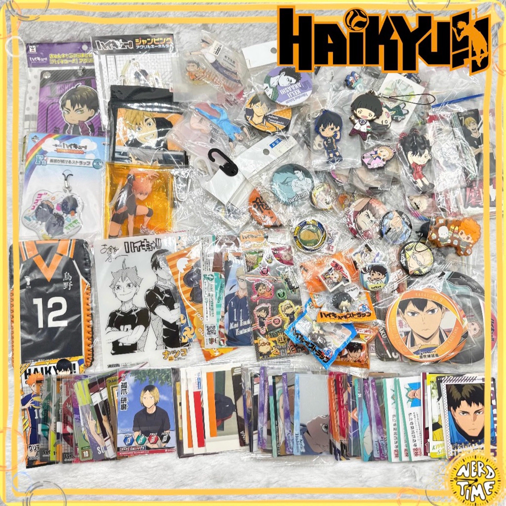 ใหม่ Feb 25 🎉[1/2] Haikyu!! ไฮคิว เคนมะ ฮินาตะ นิชิโนยะ เข็มกลัด พวงกุญแจ กาชาปอง Hinata Kenma Kageyama