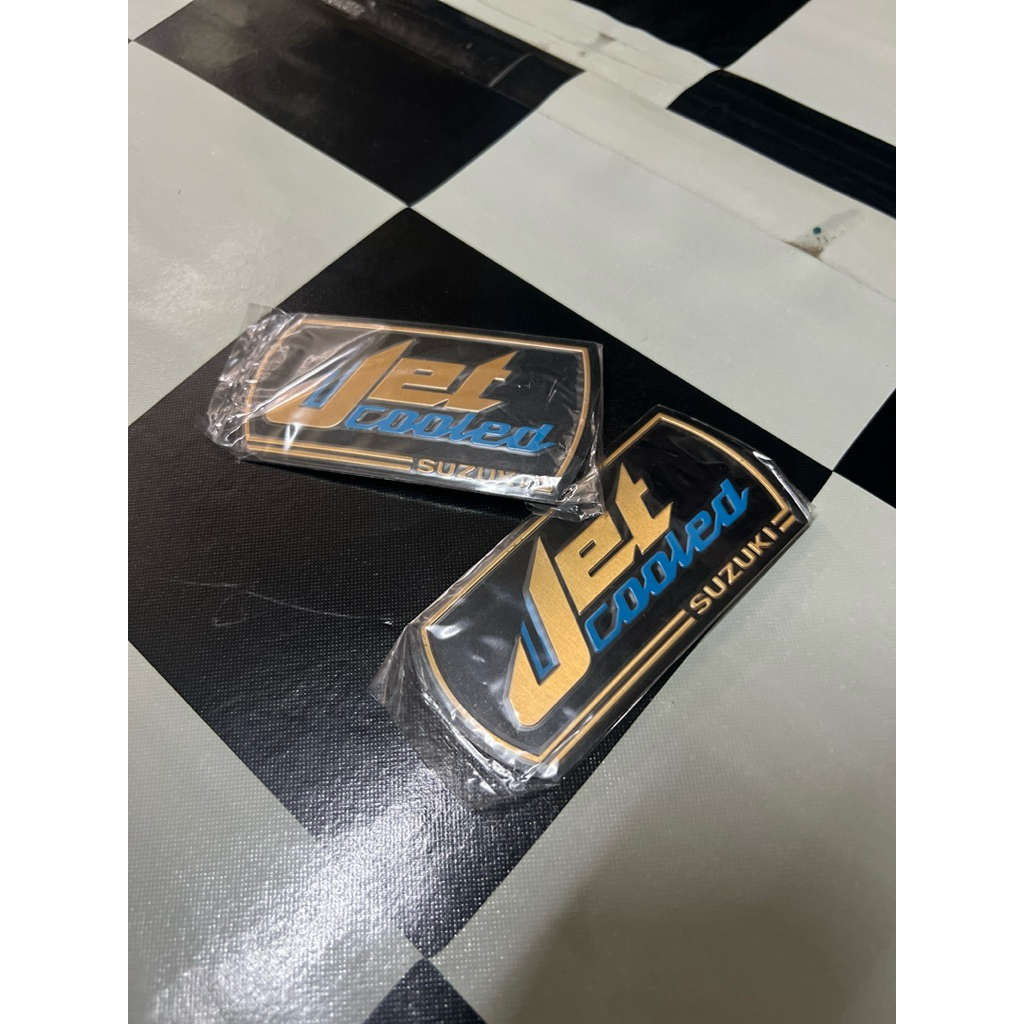เพลทJetแท้ติดเครื่องRC ด้านซ้าย
