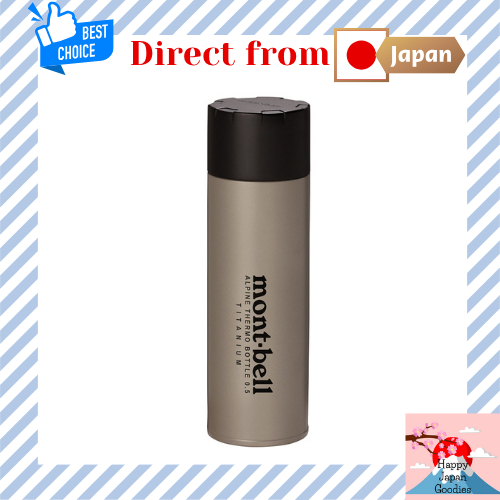 Montbell Titanium Alpine Thermo Bottle 0.5L  Water bottle [Direct from Japan]