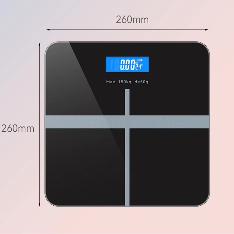 【รับประกัน5 ปี】เครื่องชั่งน้ำหนัก โครงสร้างโลห scale ชั่งน้ำหนัก เครื่องชั่งดิจิตอล  ตาชั่งอัจฉริยะ ตาชั่งน้ำหนัก ตาชั่ง ราคา ถูกที่สุด ดีลบีเคเค แกลเลอรีภาพที่ 8