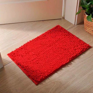 พรมเช็ดเท้านาโนตัวหนอน ดักฝุ่น/ทราย【 ขนาด 38 × 58cm.】รุ่นบาง ซับน้ำดีเยี่ยม พรมแต่งห้อง พรมเช็ดห้องน้ำ พรมปูพื้น