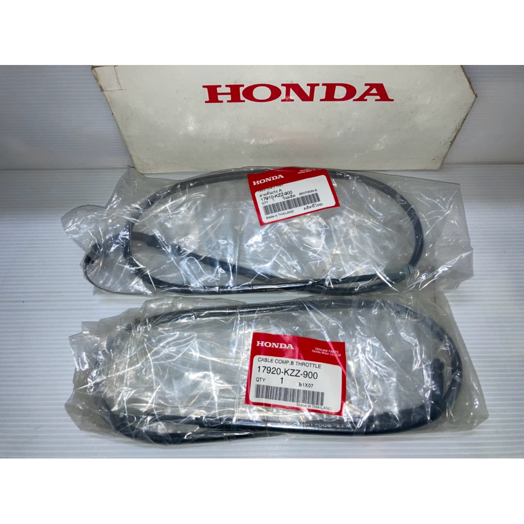 สายคันเร่ง A-B 1คู่ CRF250 M L CRF300L (แท้ศูนย์ฮอนด้า) 17910/17920-KZZ-900
