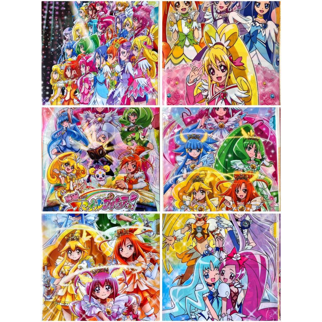 (แท้/มือ1/ขายแยก) Precure Pretty Cure Macherie  ซองเอกสาร A 4 พริตตี้เคียว พรีเค