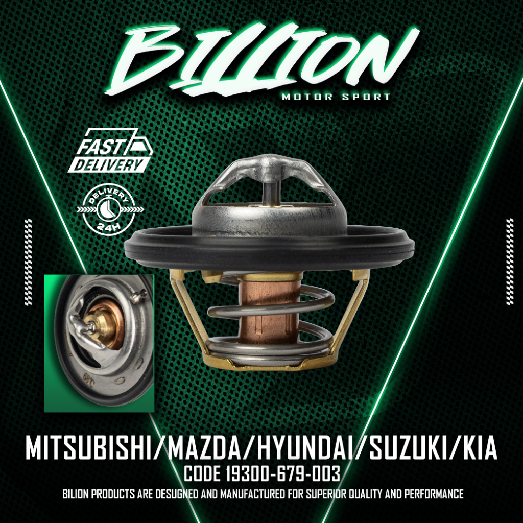 Billion Thermostat 68°[Part No,19300-679-003] MITSUBISHI MAZDA HYUNDAI H1 A2 SUZUKI KIA) วาล์วน้ำ KT CNC Honda K20-K24 ราคา ถูกที่สุด ดีลบีเคเค