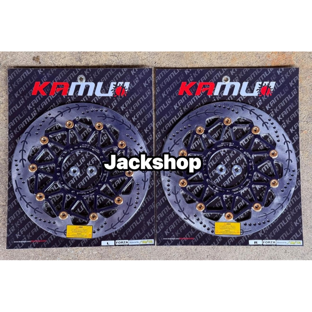 จานดิสเบรคหน้า NewForza750 by Kamui สำหรับรถที่เปลี่ยนเป็นปั๊ม Brembo 100mm. - รูปที่ 5