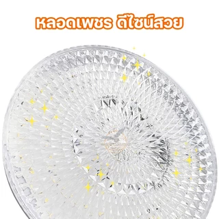 หลอดไฟUFO 65W 85W 125W 165W หลอดไฟ LED ลายเพชร โคมไฟซาลาเปา หลอดไฟจานบิน ไฟเพดาน ยี่ห้อ HLX