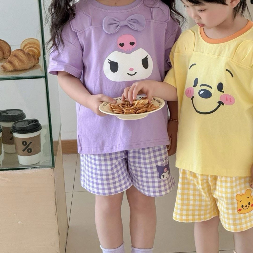 #พร้อมส่ง 👧🏻🧒🏻ชุดนอนขายาว 𝑺𝒂𝒏𝒓𝒊𝒐 น่ารักมากค่า ผ้านุ่มใส่สบาย 💗🙌🏻🌷🕊️