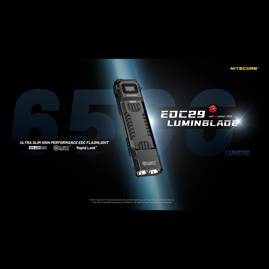 ไฟฉาย nitecore EDC29 6,500 Lumens