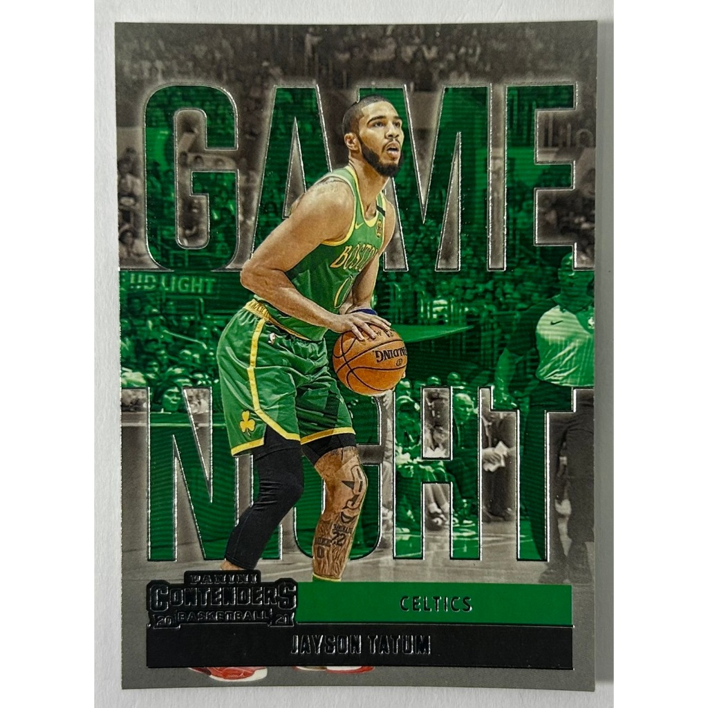 2020-21 Panini Contenders - Game Night Ticket  #17 Jayson Tatum - Boston Celtics