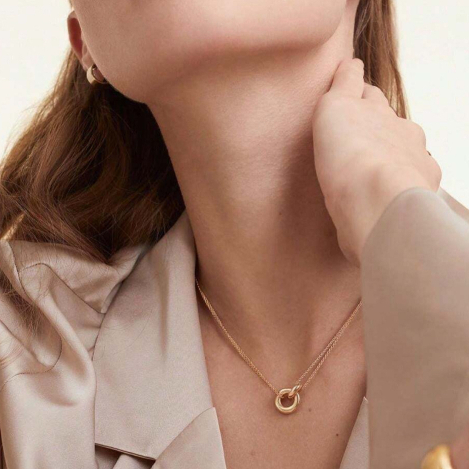 SIRIE - Sora necklace | สร้อยคอ minimal ไม่ลอก ไม่ดำ
