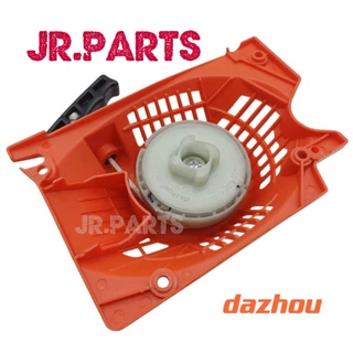 ชุดสตาร์ท เครื่องเลื่อยยนต์​ 5200​ ดึงเบา 4เขี้ยว สีส้ม (เกรดดี)
