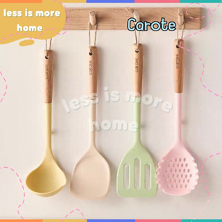 (พร้อมส่ง!!)แบรนด์Caroteแท้100% เซทตะหลิว กระบวยตักซุปซิลิโค…