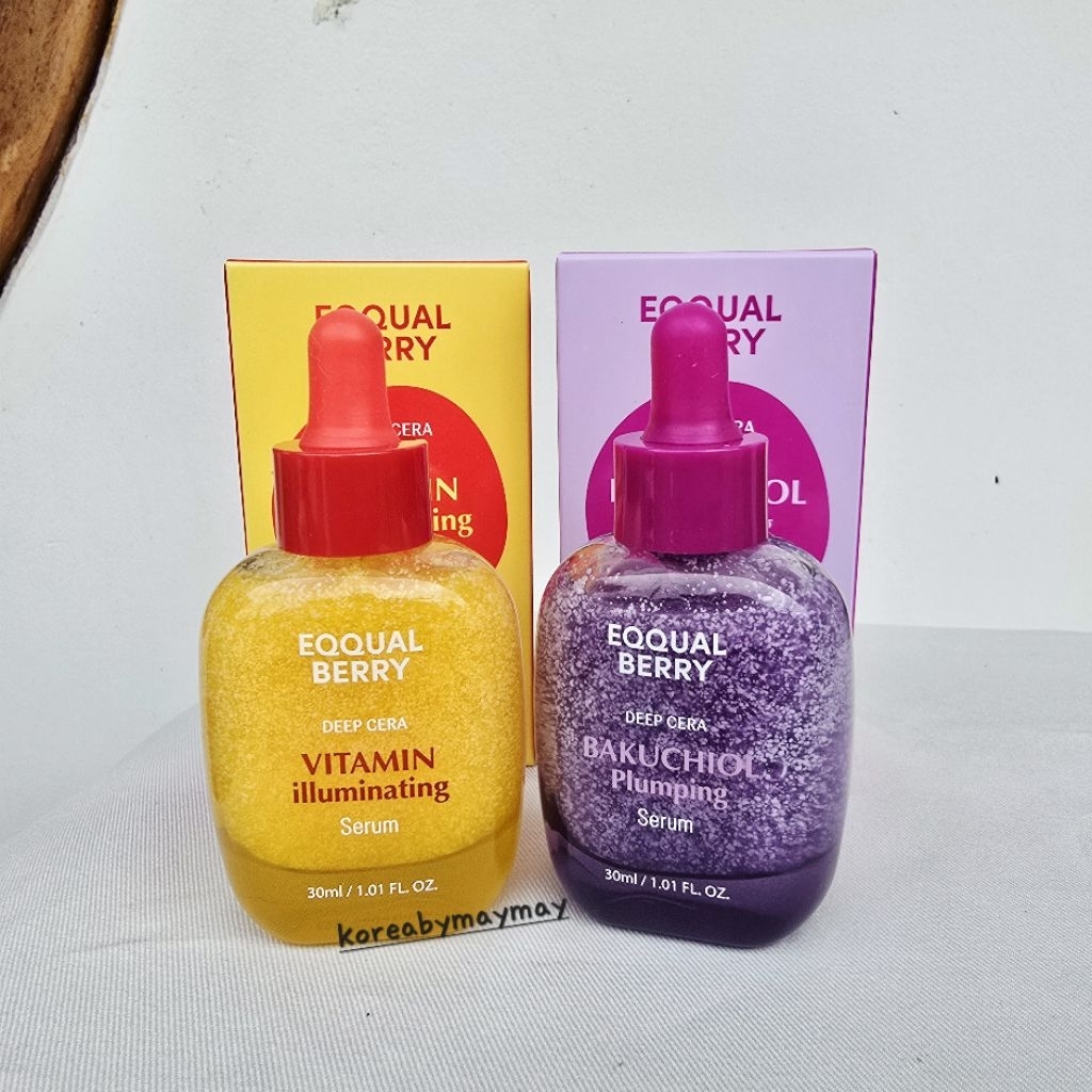 แท้/On Sale Eqqualberry Bakuchiol/Vitamin llluminaring serum 30ml.เซรั่มตัวดัง ราคา ถูกที่สุด ดีลบีเคเค