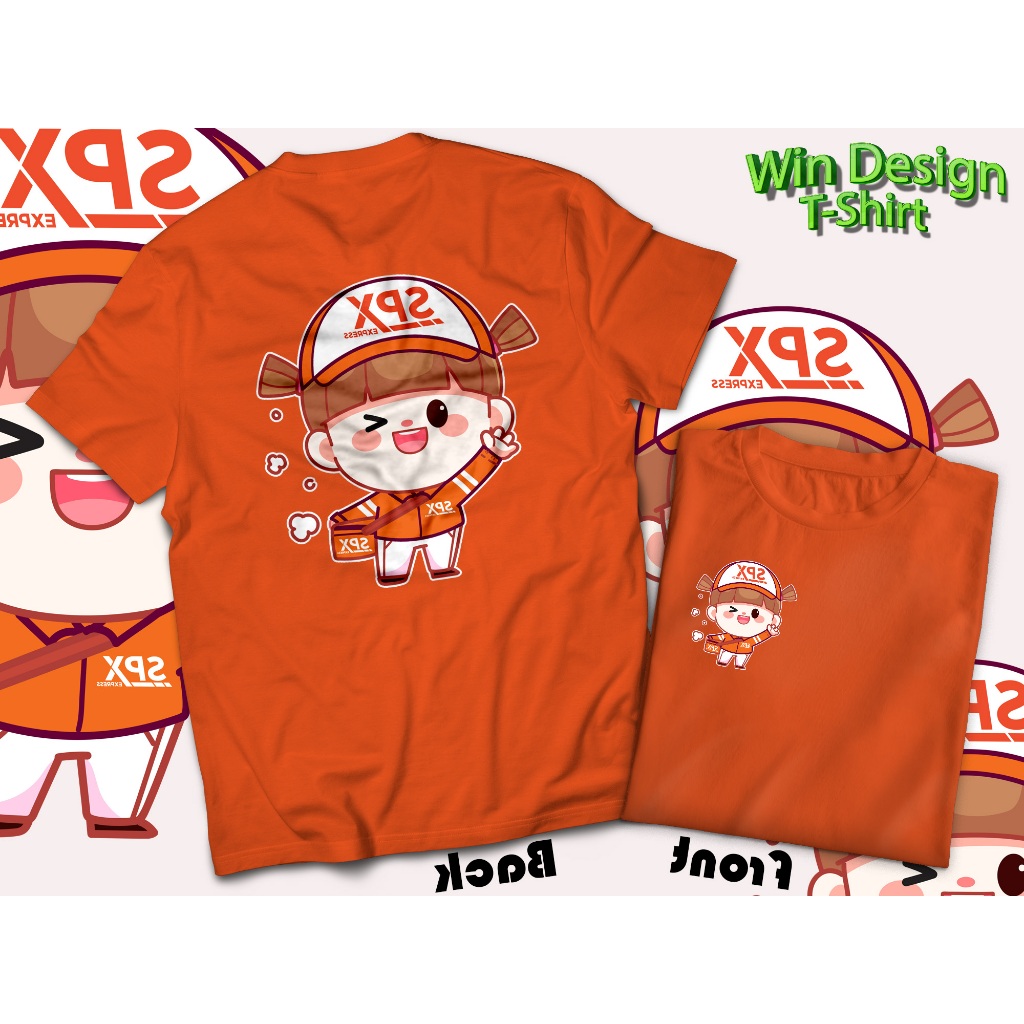 เสื้อขนส่งexpressผ้าคอตตอน100%