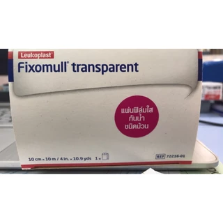 Fixomull Transparent แผ่นฟิล์มใสกันน้ำ 10 cm x 10 M และ 15x10 cm 🎉