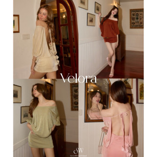 Velora เดรสเปิดหลังสุดปัง
