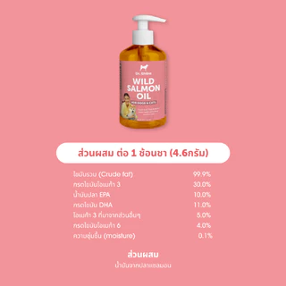 *พัฒนาสูตรใหม่* สำหรับน้องหมาแพ้ไก่ 4 กระปุก ฟรี Salmon Oil 1 ขวด (รวม 5 ชิ้น) Dr.Shiba Pro Immune 2 กระปุก และSilky Fur