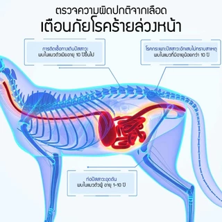 Petkit Occult Blood Test Mixed Cat Litter ทรายแมวผสมสำหรับตรวจเลือดแฝงในปัสสาวะ เพื่อเฝ้าระวังสุขภาพแมวของคุณ