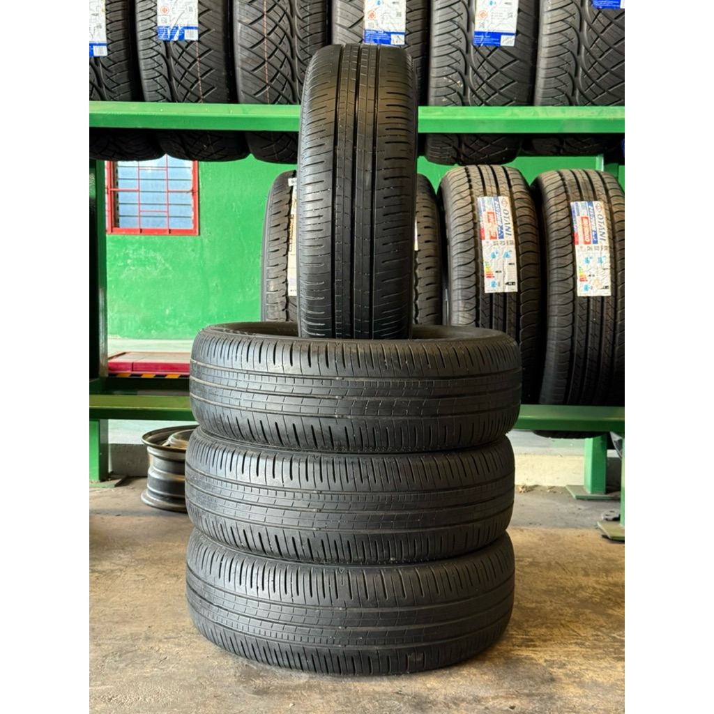 ยางรถยนต์มือสอง Dunlop Enasave(195/60R16)ปี23(ชุด4เส้น)
