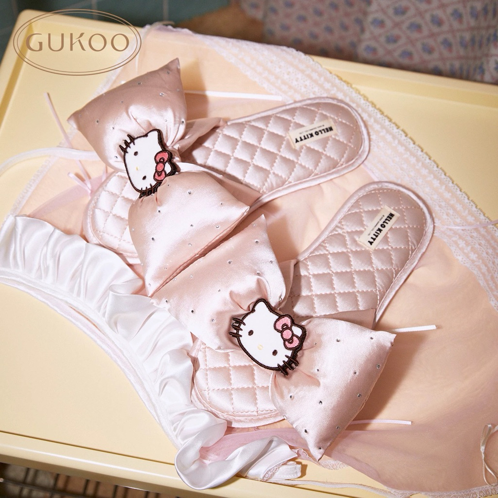รองเท้า gukoo x hello kitty slip-on