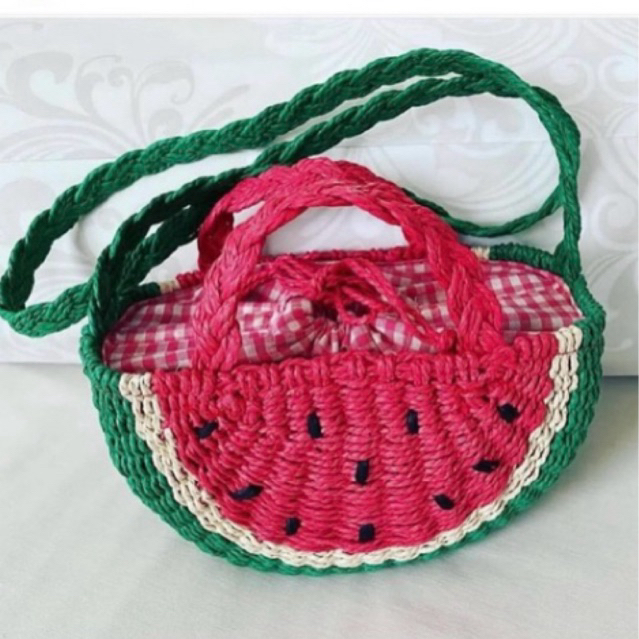 zara kids watermelon bag