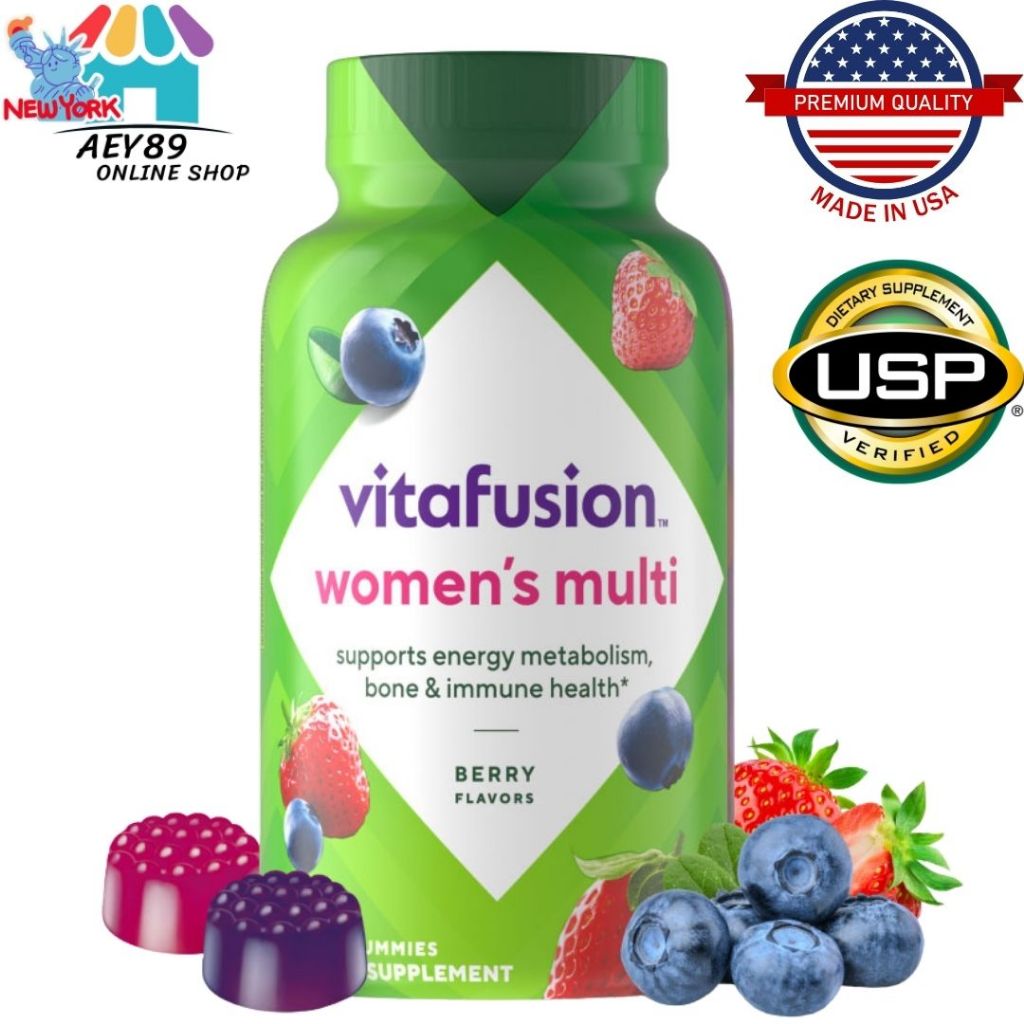 Vitafusion Women's Multivitamin Gummies // Estroven (วิตามินรวมสำหรับผู้หญิง,วัยทอง)