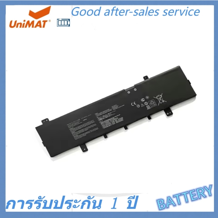แบรนด์ใหม่ แบตเตอรี่แล็ปท็อป สำหรับ ASUS / ASUS A505Z K505B X505BA X505BP แบตเตอรี่แล็ปท็อป B31N1631