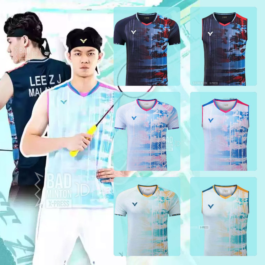 [ส่งจากไทย] เสื้อแบดมินตัน วิคเตอร์ คอลเลคชั่นใหม่ล่าสุด ปี 2024 ส่งจากคลังสินค้าในไทย มีบริการเก็บเงินปลายทาง