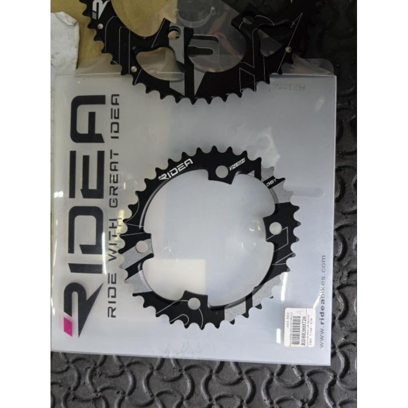 ใบจาน 52/36 RIDEA bcd 110x4 จานเบี้ยว