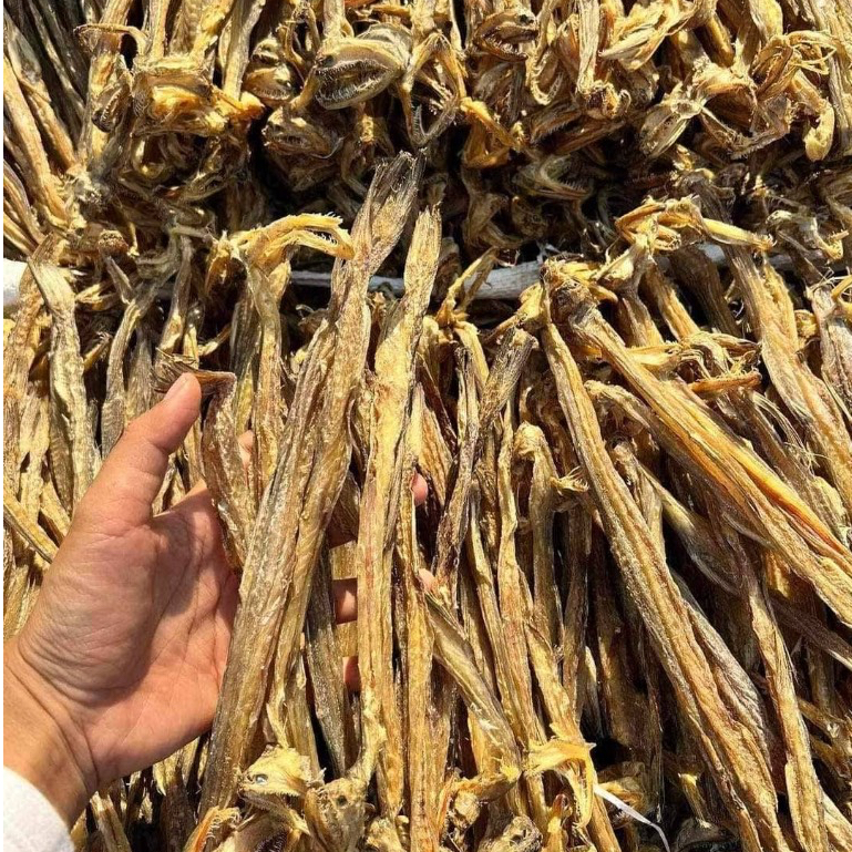 ปลาหัวยุ่ง ถุงใหญ่ (500 g/ 1 kg) สะอาด คุณภาพดี အာဗြဲခြောက်