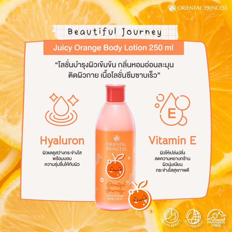 Beautiful Journey Body Lotion 250 ml. มี 2 กลิ่น