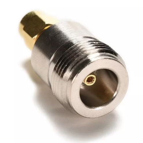 SMA male to N type female straight RF coax connector