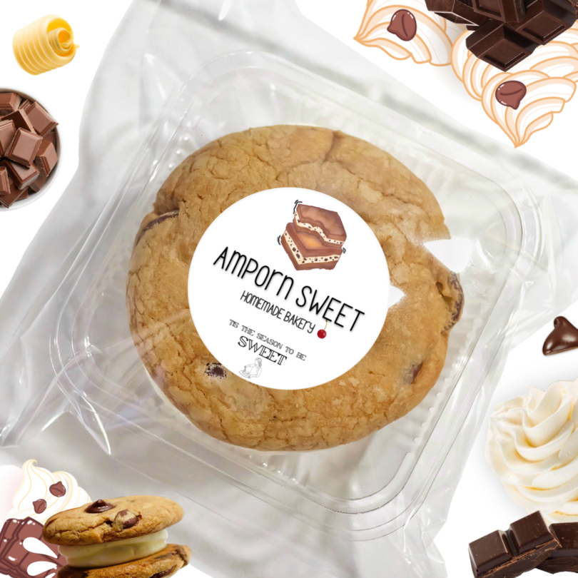 (ขั้นต่ำ5ชิ้น คละได้ทั้งร้าน) ซอฟคุ้กกี้ดาร์กช็อคแซนวิชครีมสด Cream Sandwich Dark Choc Soft Cookies ราคา ถูกที่สุด ดีลบีเคเค แกลเลอรีภาพที่ 7