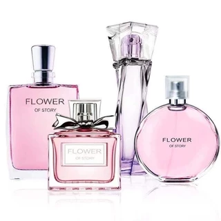 190 กล่องชมพู-เซตน้ำหอม 4 ขวด (แต่ละขวด 25 ml.)