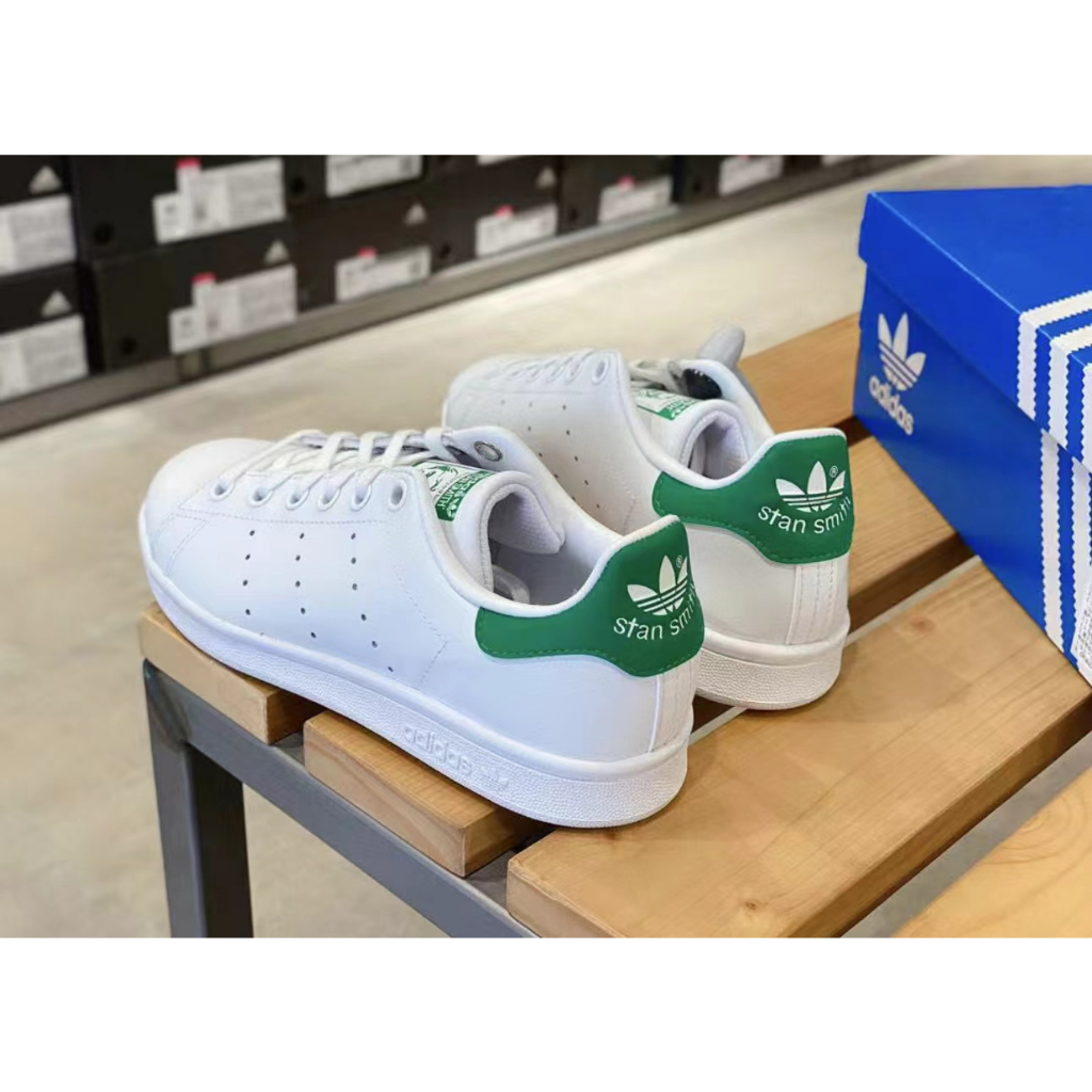 🔥ของแท้ 100 %🔥 Originals Stan Smith  สีขาว  รองเท้าลำลอง Flat รองเท้าผ้าใบ