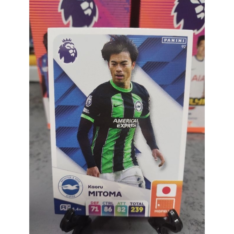 การ์ดฟุตบอล Panini Premier League 2024/25 Adrenalyn XL เบสการ์ด Brighton & Crystal Palace