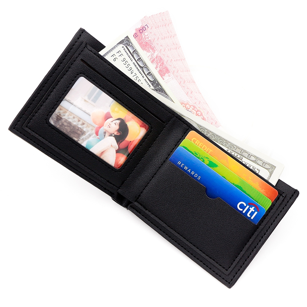 กระเป๋าผู้ชาย กระเป๋าสตางค์ผู้ชายใบสั้น MenBense B3001-11