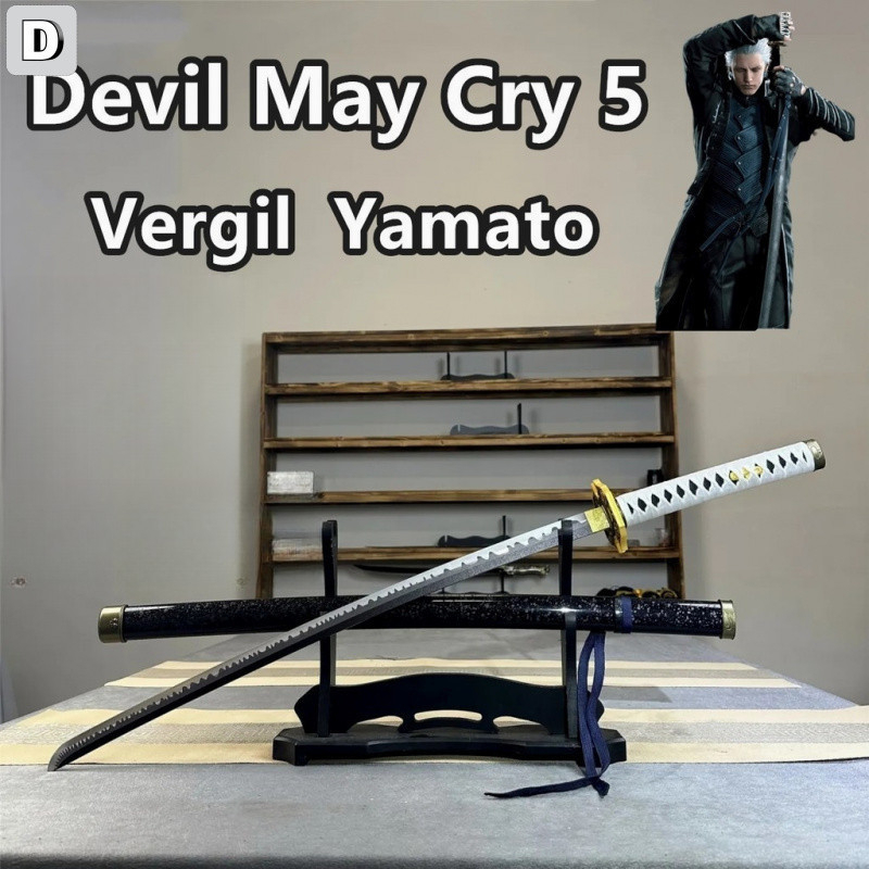 🔥ดาบซามูไร cosplay Vergil Yamato Devil May Cry5 ดาบคาตานะ ดาบโซโล โตเกียวรีเวนเจอร์ โมเดลดาบพิฆาตอสู