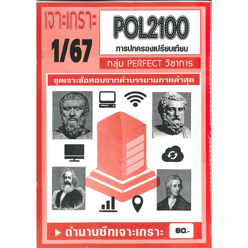 เจาะเกราะPOL2100การปกครองเปรียบเทียบ(ข้อสอบปรนัย)ภาค1/67