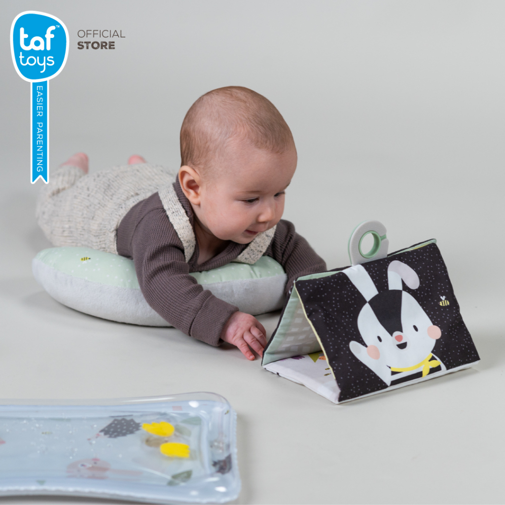 Taf Toys طقم ألعاب وقت الاستلقاء على البطن Tummy-time Essentials Kit لعبة تنمية مهارات من عمر 0 شهر صورة 3
