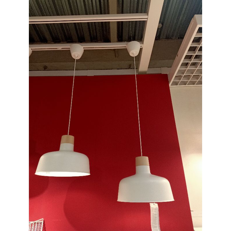 IKEAshopping IKEA BUNKEFLO โคมไฟเพดาน ขาว