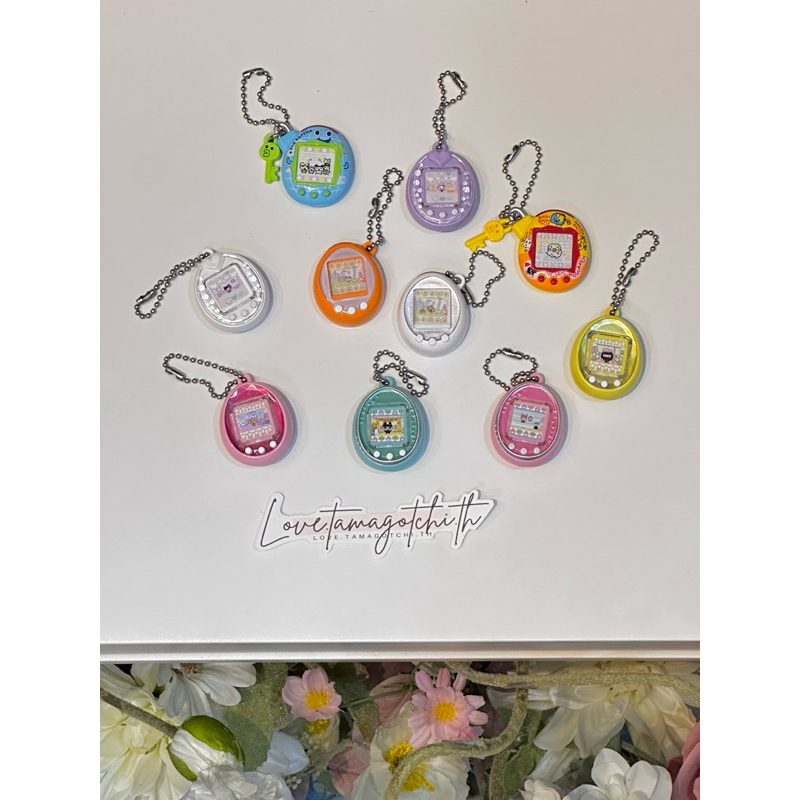 [พร้อมส่งในไทย] พวงกุญแจเครื่องทามาก็อตจิ Tamagotchi ขนาดมินิสุดคิ้ว (ไม่ใช่เครื่องเล่นนะคะ)