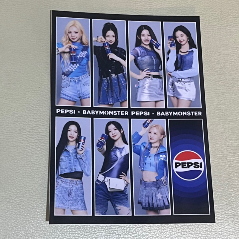 Pepsi Babymonster Limited Photo Card‼️